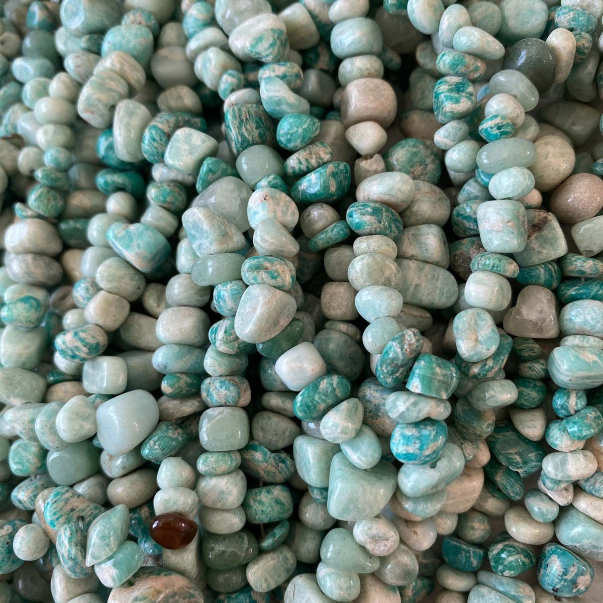 Amazonite Blue Medium Nuggets Gemstone