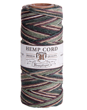 #20 (1mm) Hemp Cord Spools Variegated