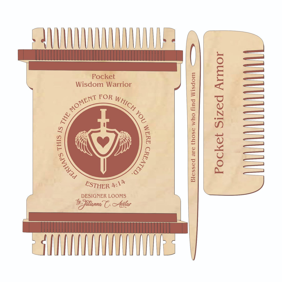 Pocket Wisdom Warrior Bead Loom Jewel Loom Beading Loom Jewelry