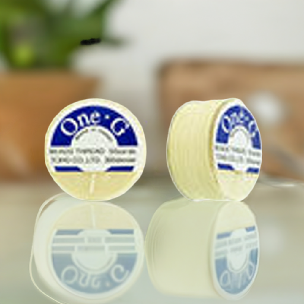 TOHO One-G Beading Thread Nylon 50 Yard Spool Cream