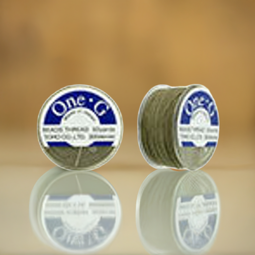 TOHO One-G Beading Thread Nylon 50 Yard Spool Lt Khaki