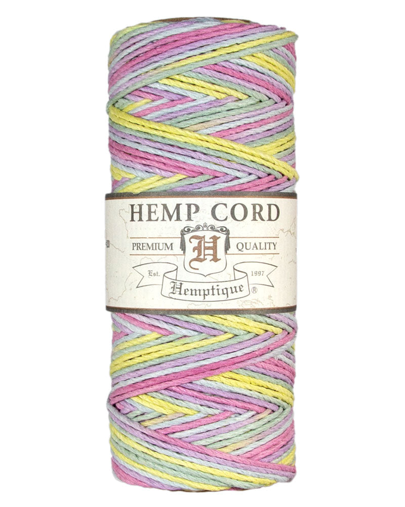 #20 (1mm) Hemp Cord Spools Variegated
