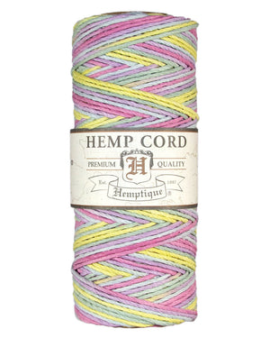 #20 (1mm) Hemp Cord Spools Variegated