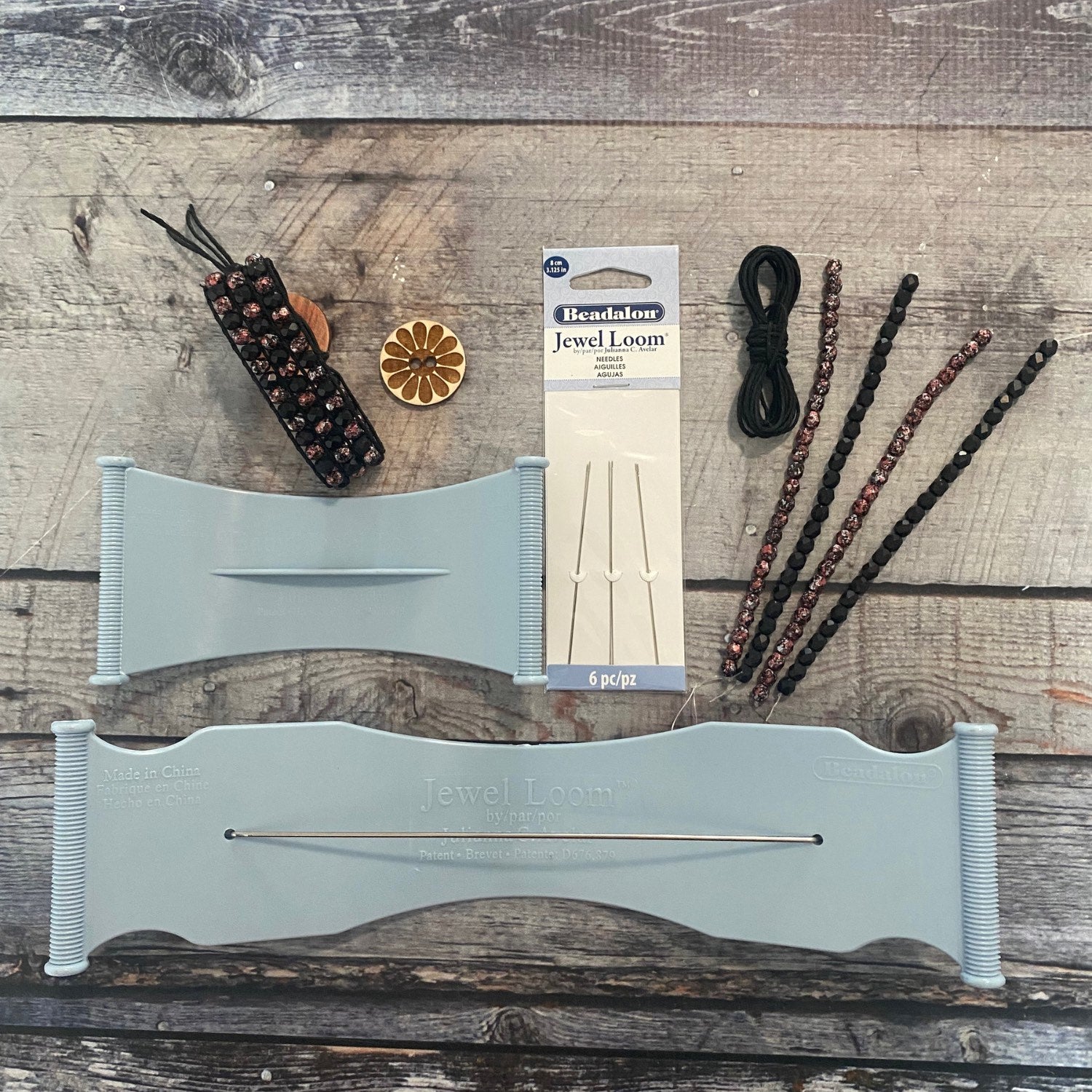 JEWEL LOOM® Beading Loom Starter Kit