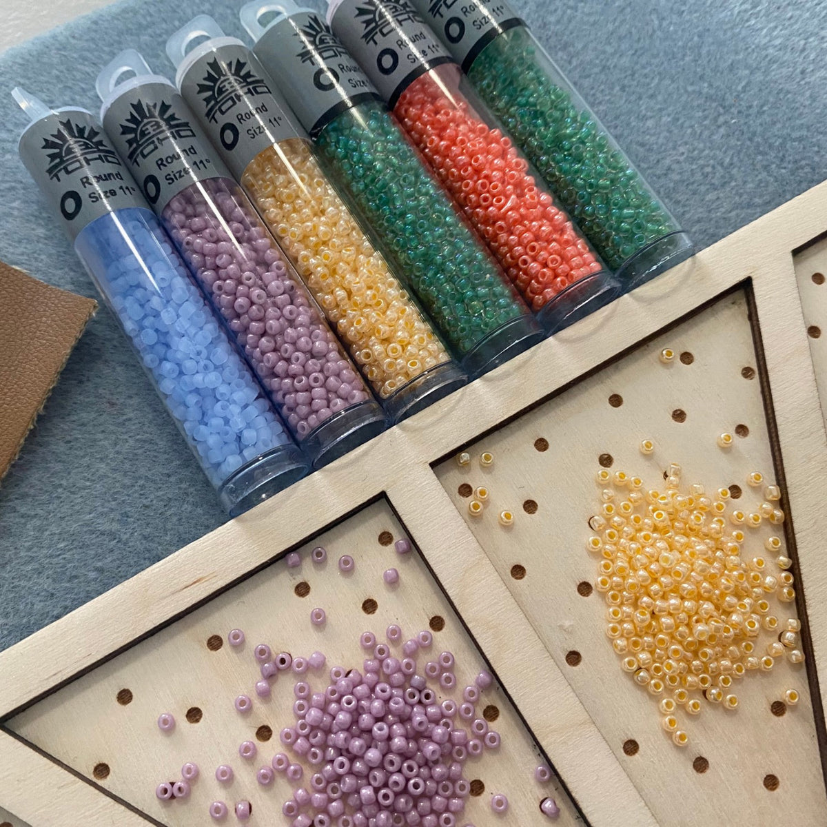 Jewel Loom Sedona Spring Desert Hatband Beaded Pattern Bead Kit