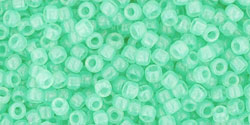 TOHO Seed Beads Round 11/0 Tube 2.5&quot; Ceylon Jade