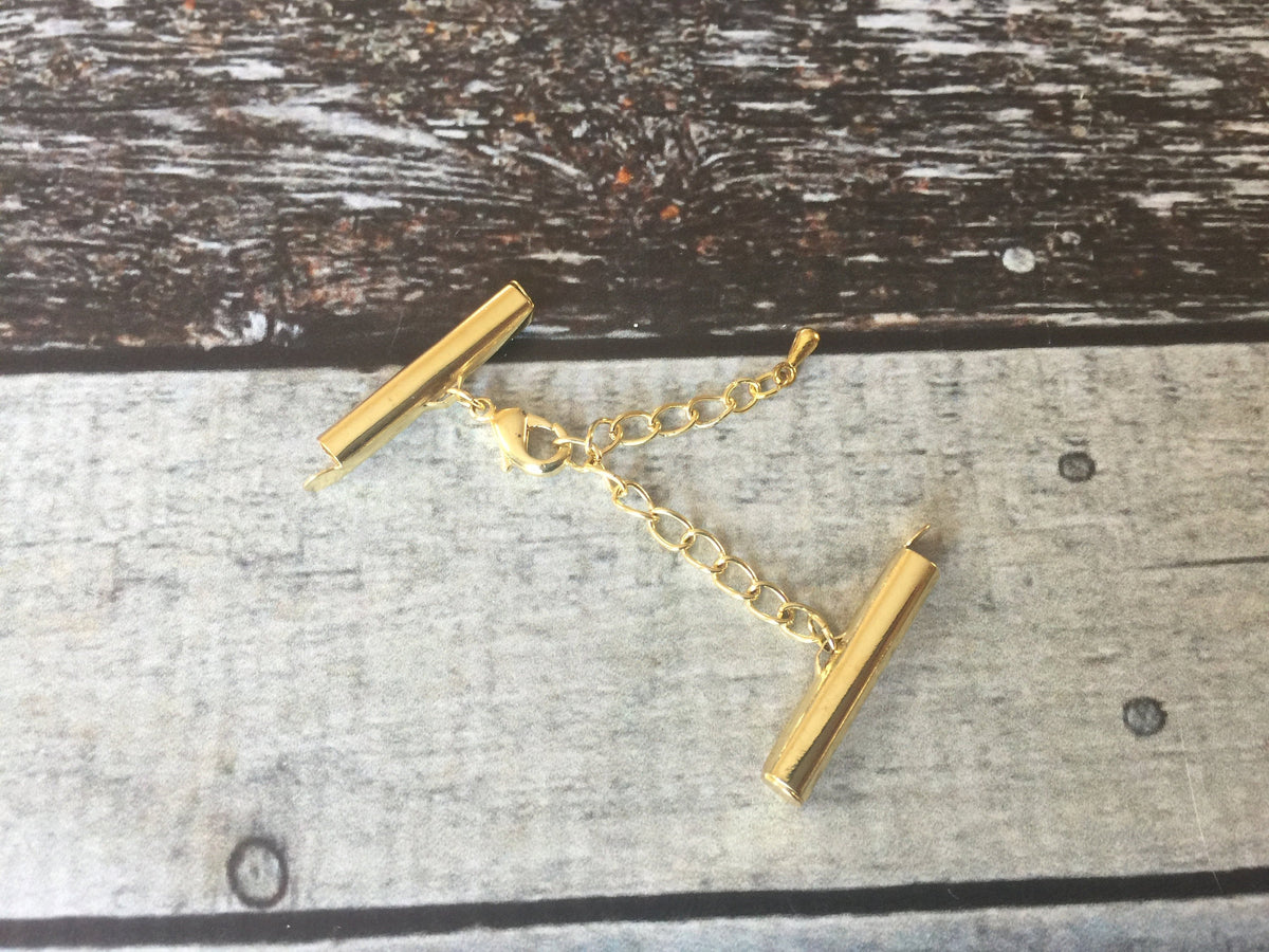 Beadalon Slide Connector 26mm Gold in Color