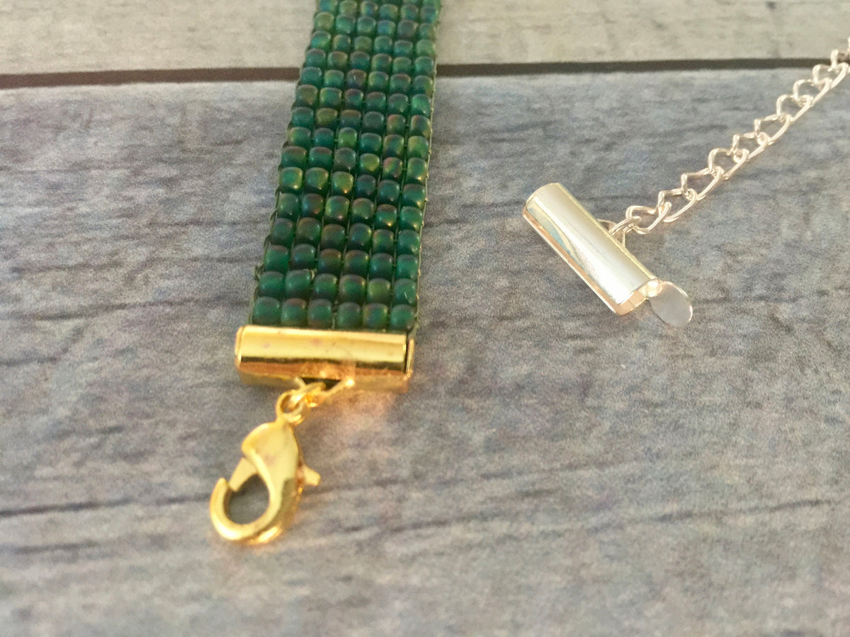 Beadalon Slide Connector 13mm Gold in Color