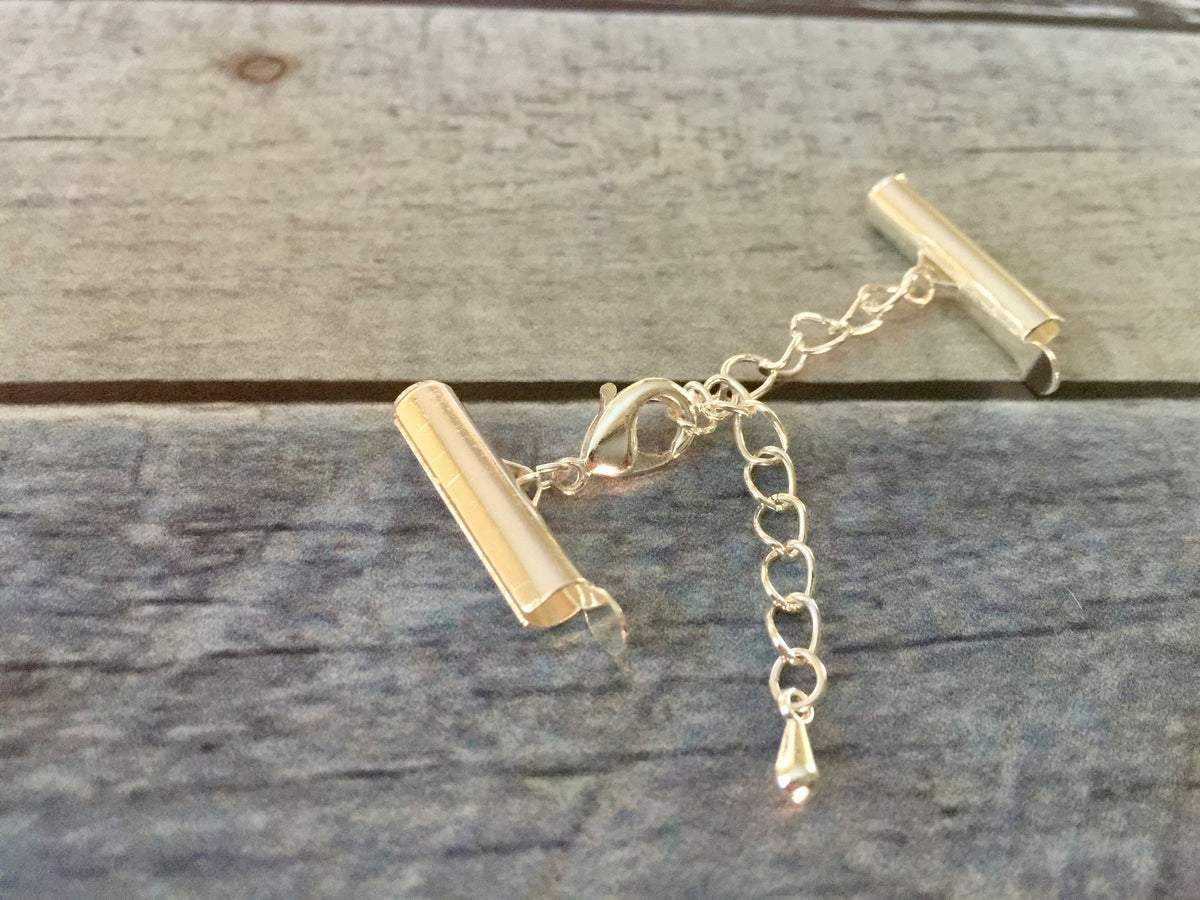 Slide Connector 13mm Silver Color