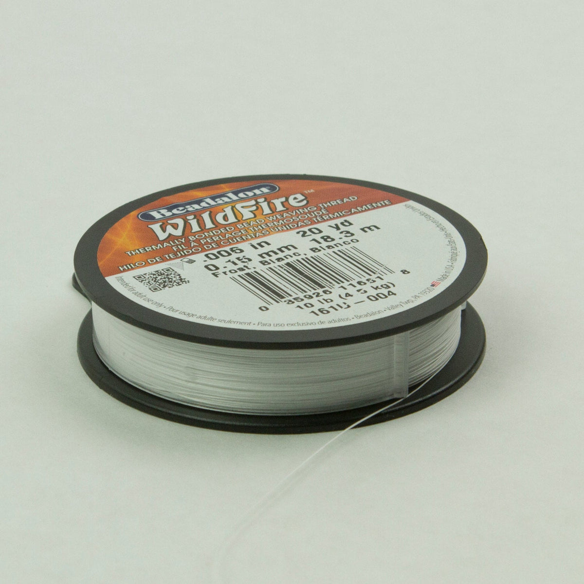 Beadalon WildFire Thread Green .006 20yrd