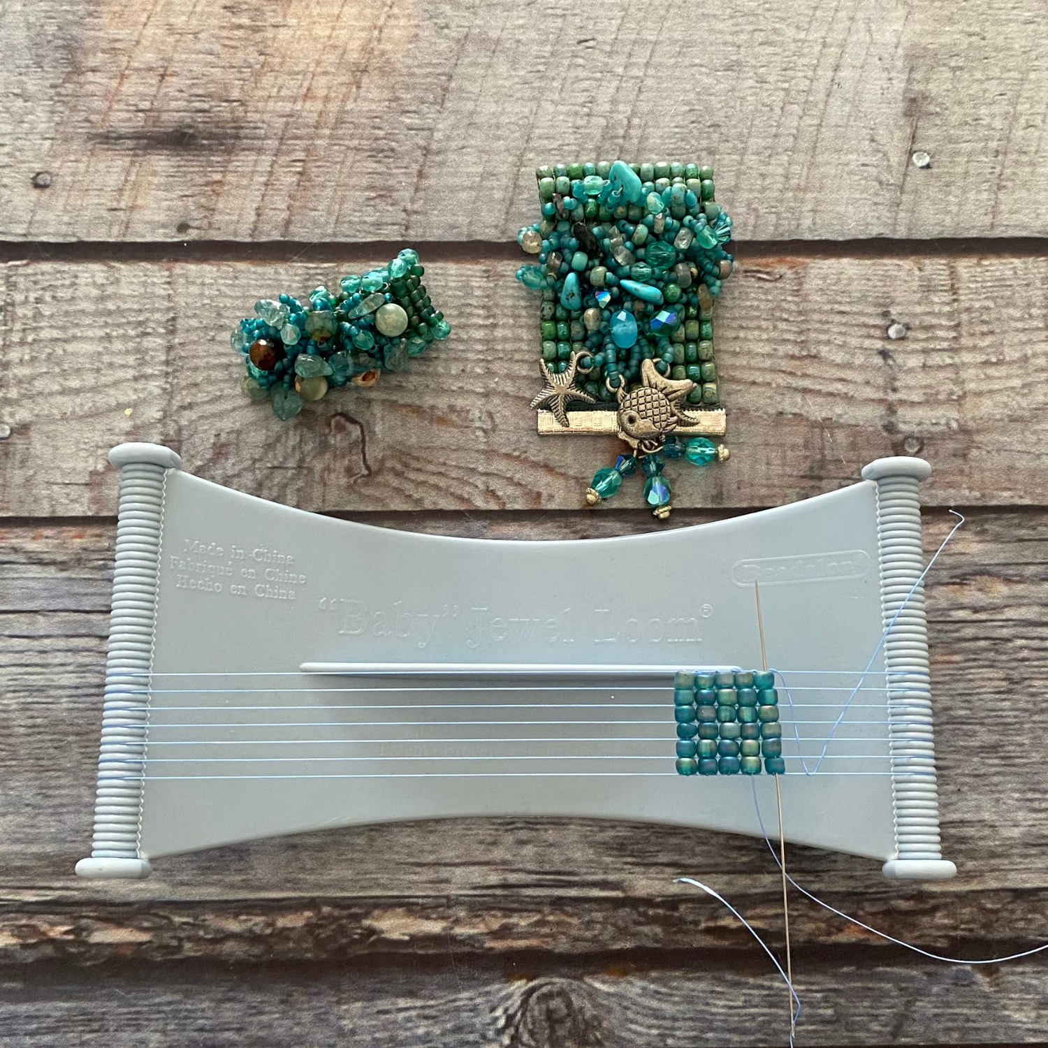 Beadalon Bead Loom Baby Jewel Loom Portable Easy to Use