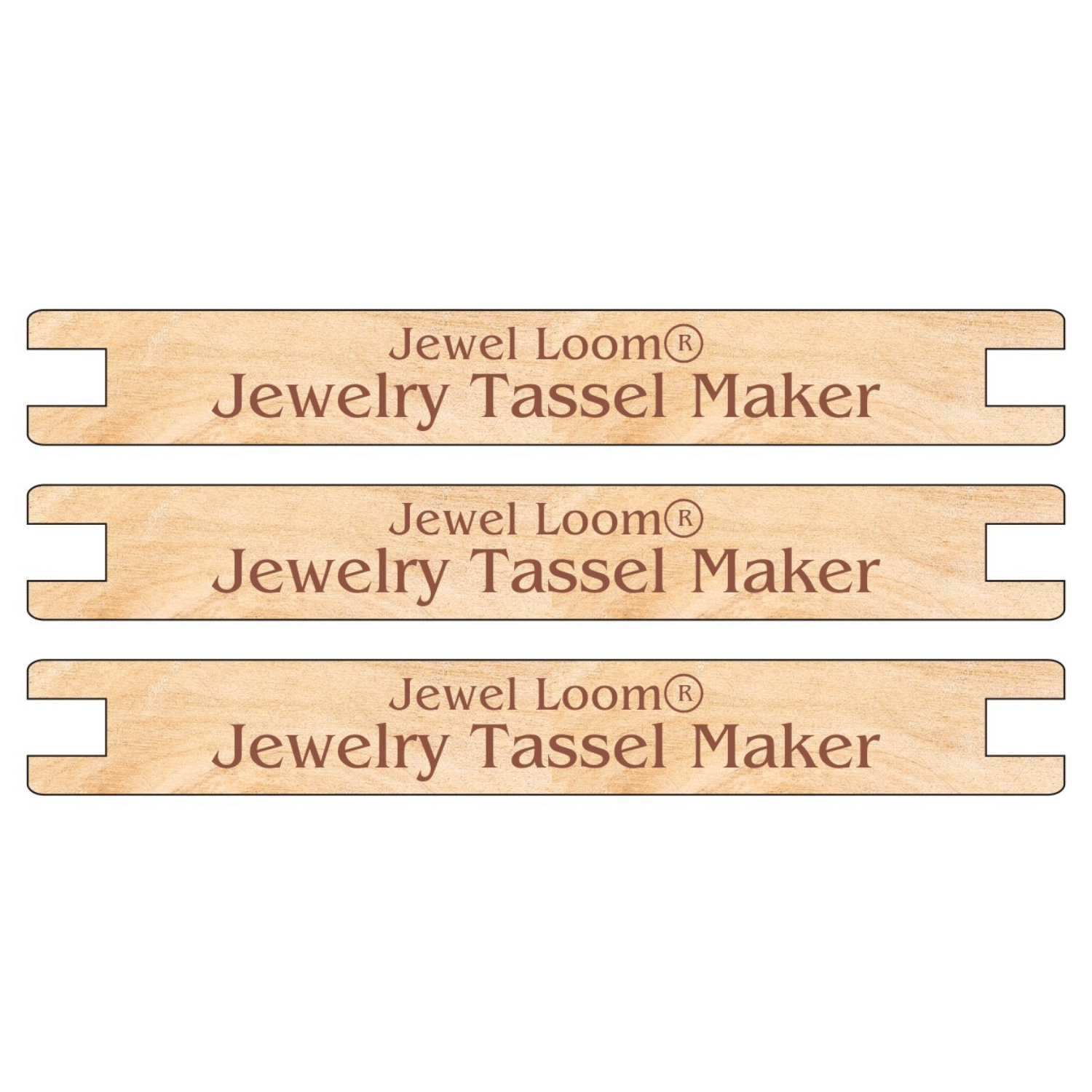 Jewel Loom Wood Tassel Maker for Mini Jewelry Tassels