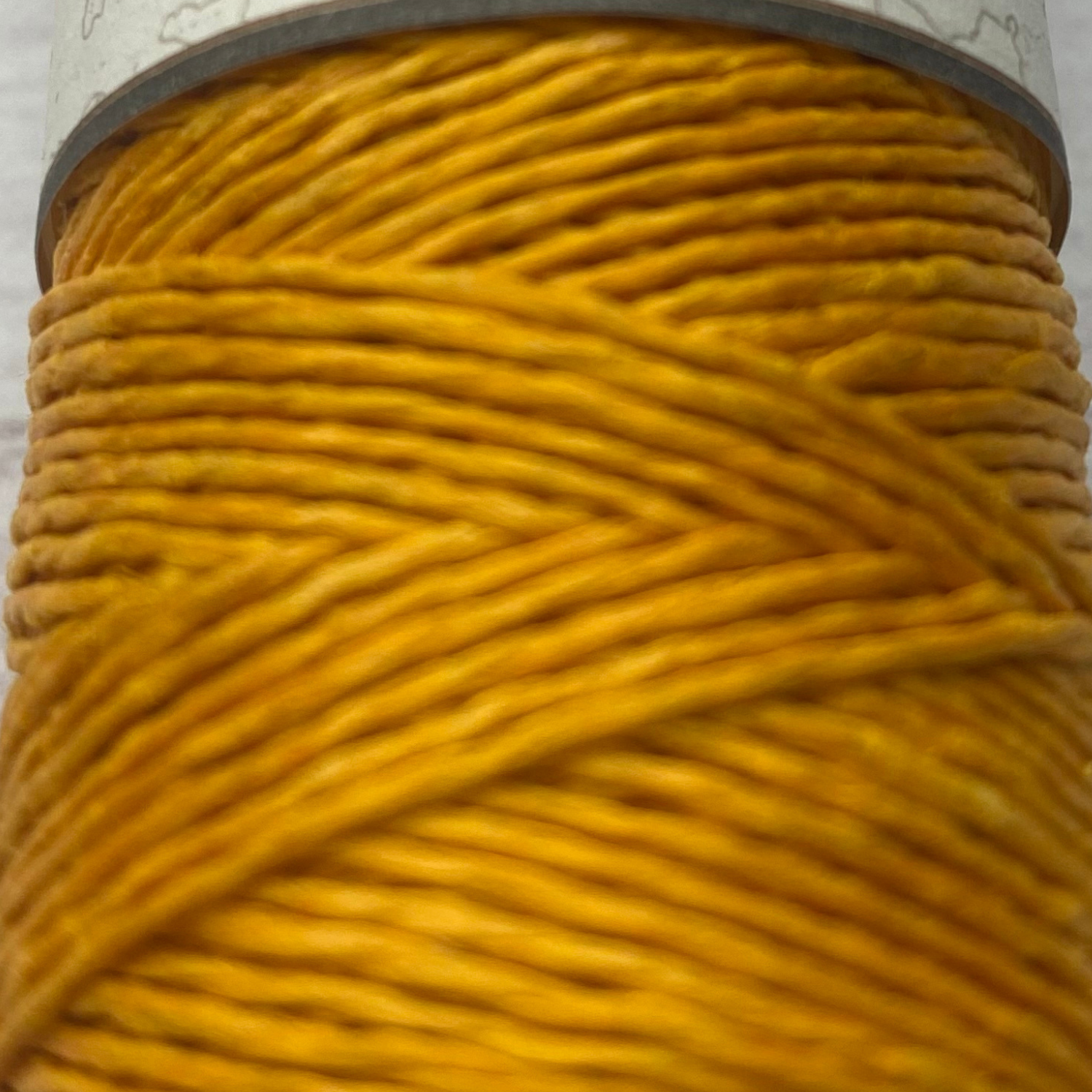 Hemp Cord Burnt Gold Matte Orange .5mm #10