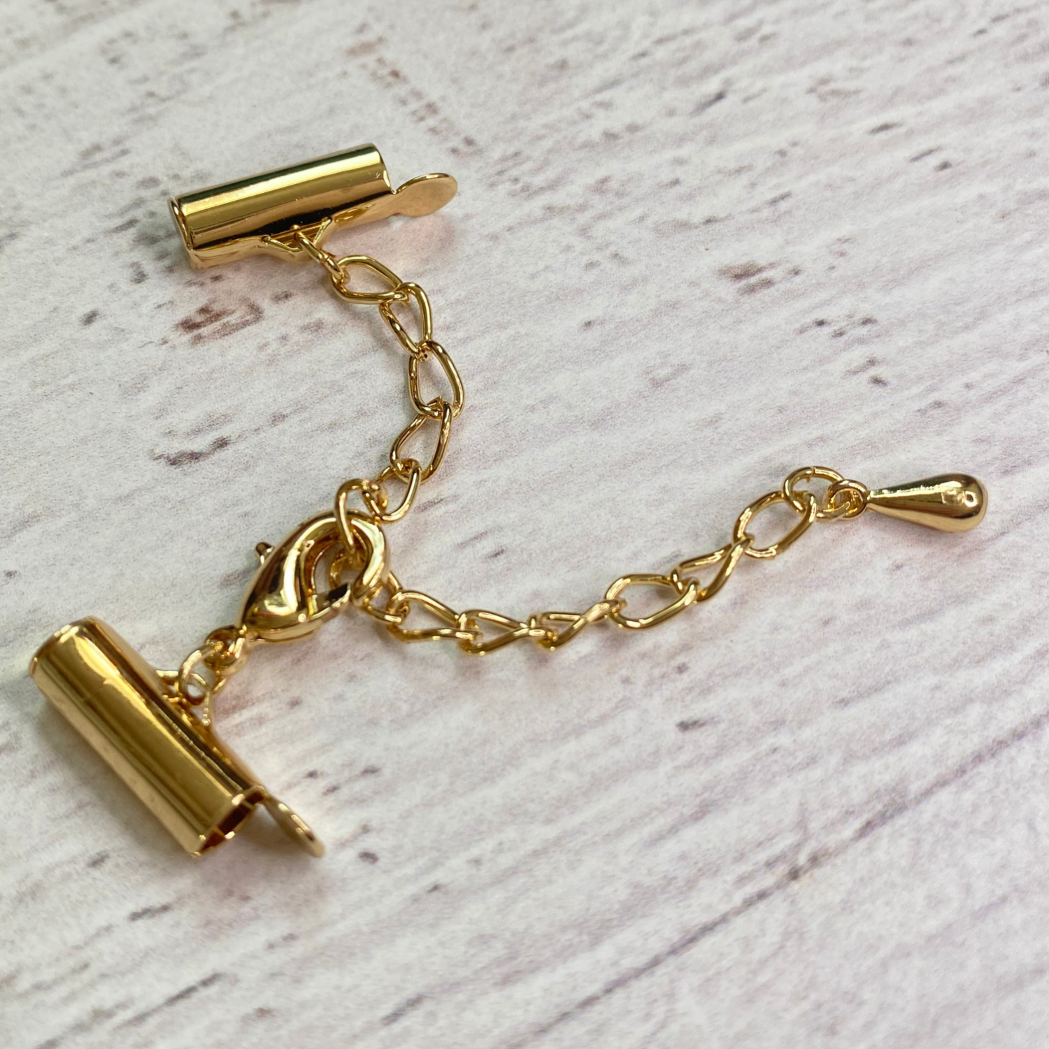 Beadalon Slide Connector 13mm Gold in Color