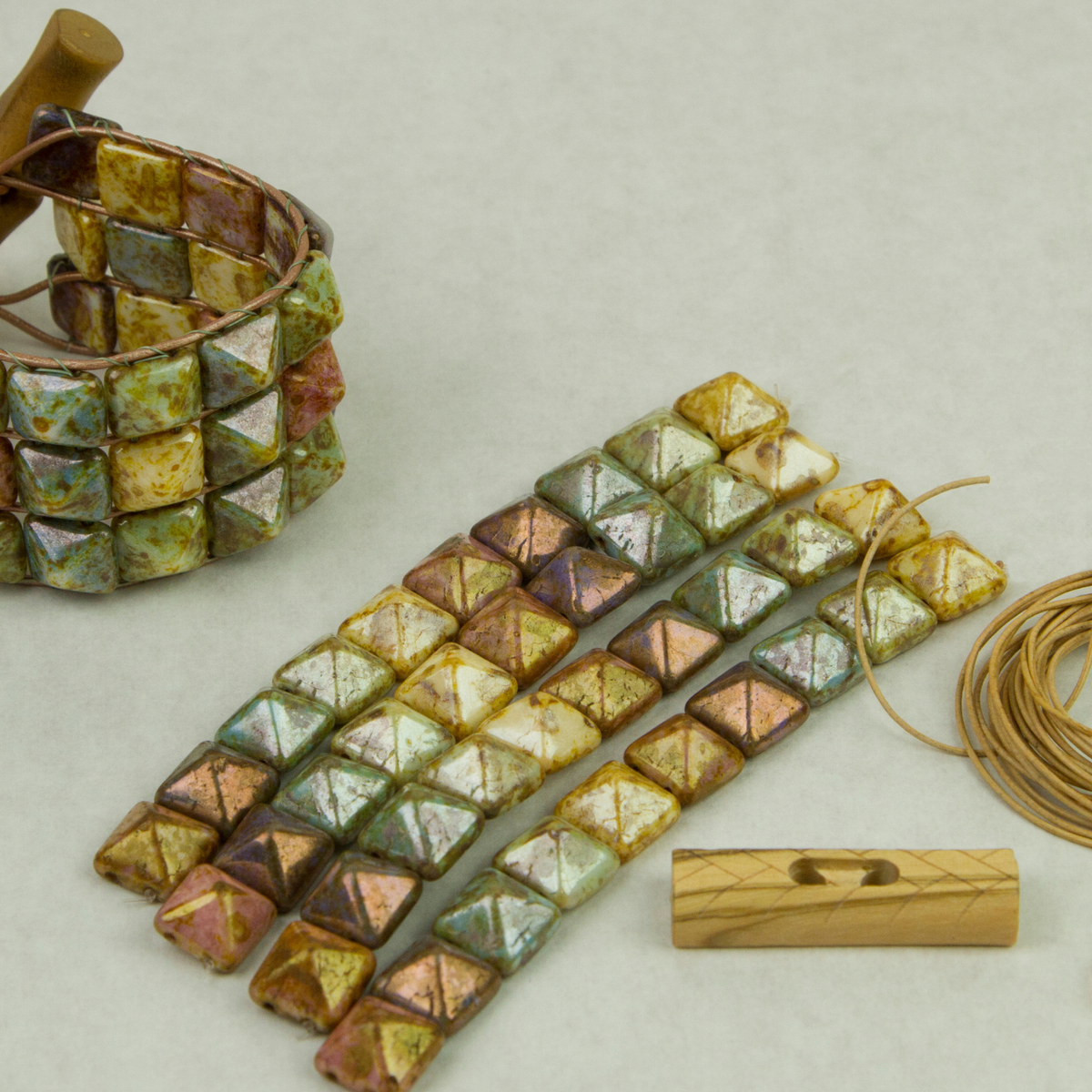 Bead Weaving Kit Earth Tones
